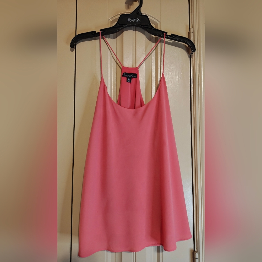 Signature Studio Coral Tank Top Chic Workwear Size Large